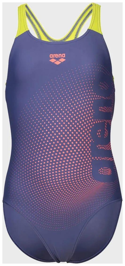 Купальник закритий для дівчат Arena DIM LIGHT SWIMSUIT SWIM PRO BA синий Діт 140 см