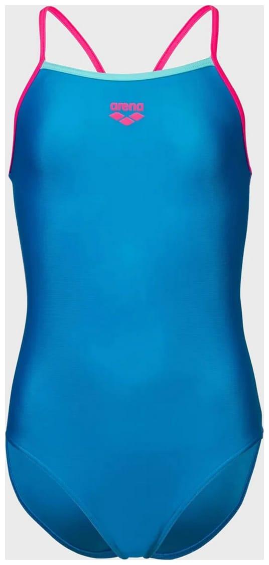 Купальник закритий для дівчат Arena SWIMSUIT LIGHT DROP SOLID синій Діт 164 см