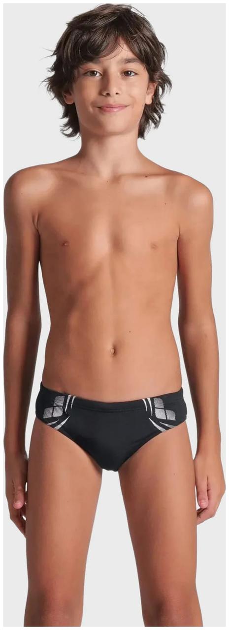 Плавки-сліпи для хлопчиків Arena POSEIDONIA SWIM BRIEFS чорний, білий Діт 164 см