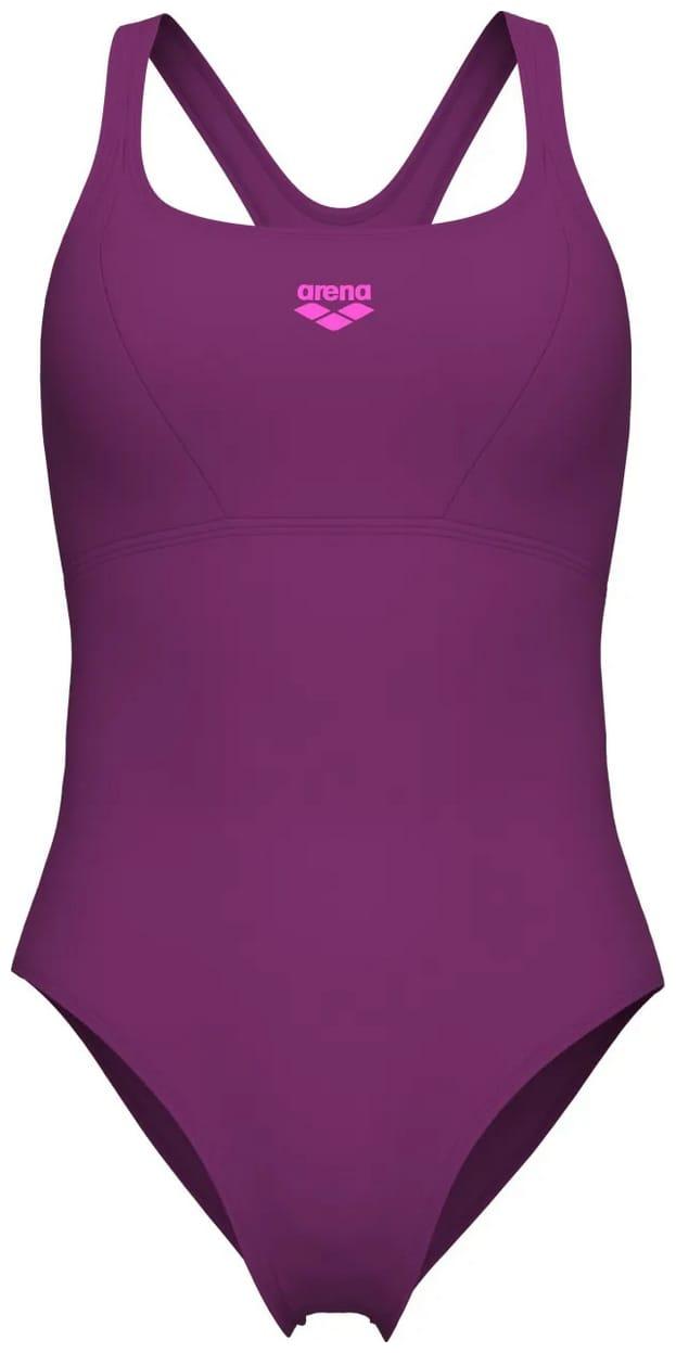 Купальник закритий для жінок Arena SOLID SWIMSUIT CONTROL PRO BAC фіолетовий Жін 42