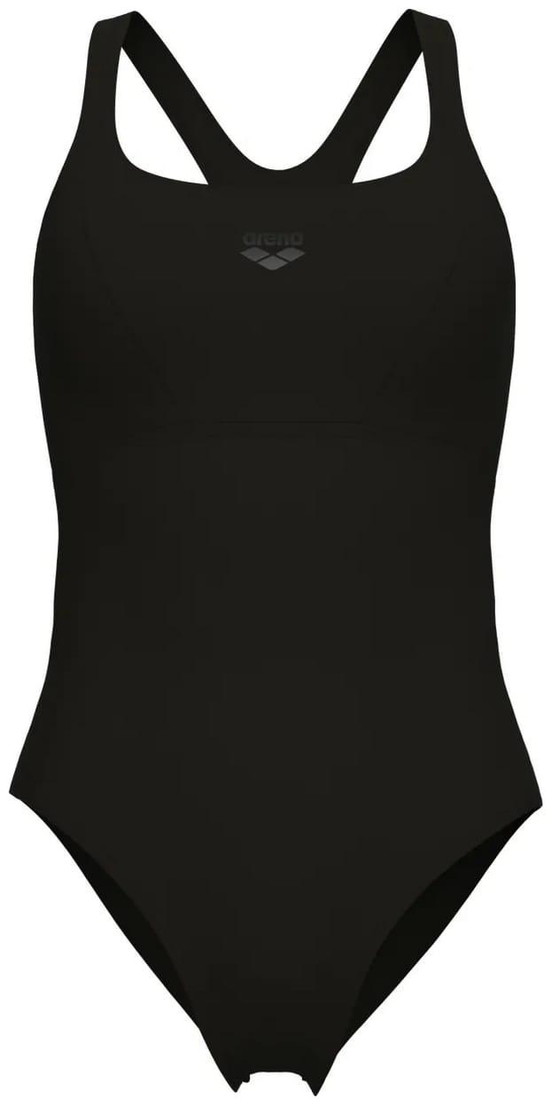 Купальник закритий для жінок Arena SOLID SWIMSUIT CONTROL PRO BAC чорний Жін 38