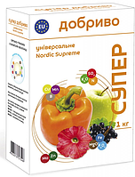 🌱 Супер добриво "Універсальне" Nordic Supreme 1 кг. Швидке укорінення, активне зростання та рясне цвітіння
