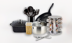 Посуд та кухонне приладдя