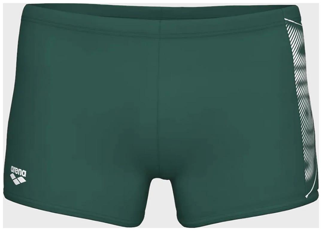 Плавки-шорти для чоловіків Arena BRIGHT GLARE SWIM SHORT зелений, білий Чол 90