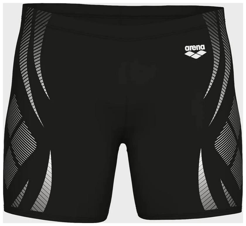 Плавки-шорти для чоловіків Arena POSEIDONIA SWIM MID JAMMER чорний, білий Чол 85