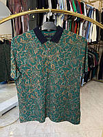 Поло пряме ЕТРО 3-7ХЛ (батал) 5140 зелене 5XL