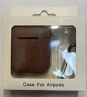(DL UA) Чохол Soft для Airpods Case- коричневий