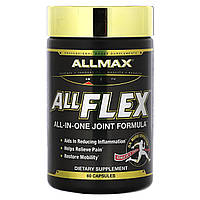 AllFlex, засіб від дискомфорту в суглобах на основі колагену, ALLMAX Nutrition, 60 капсул