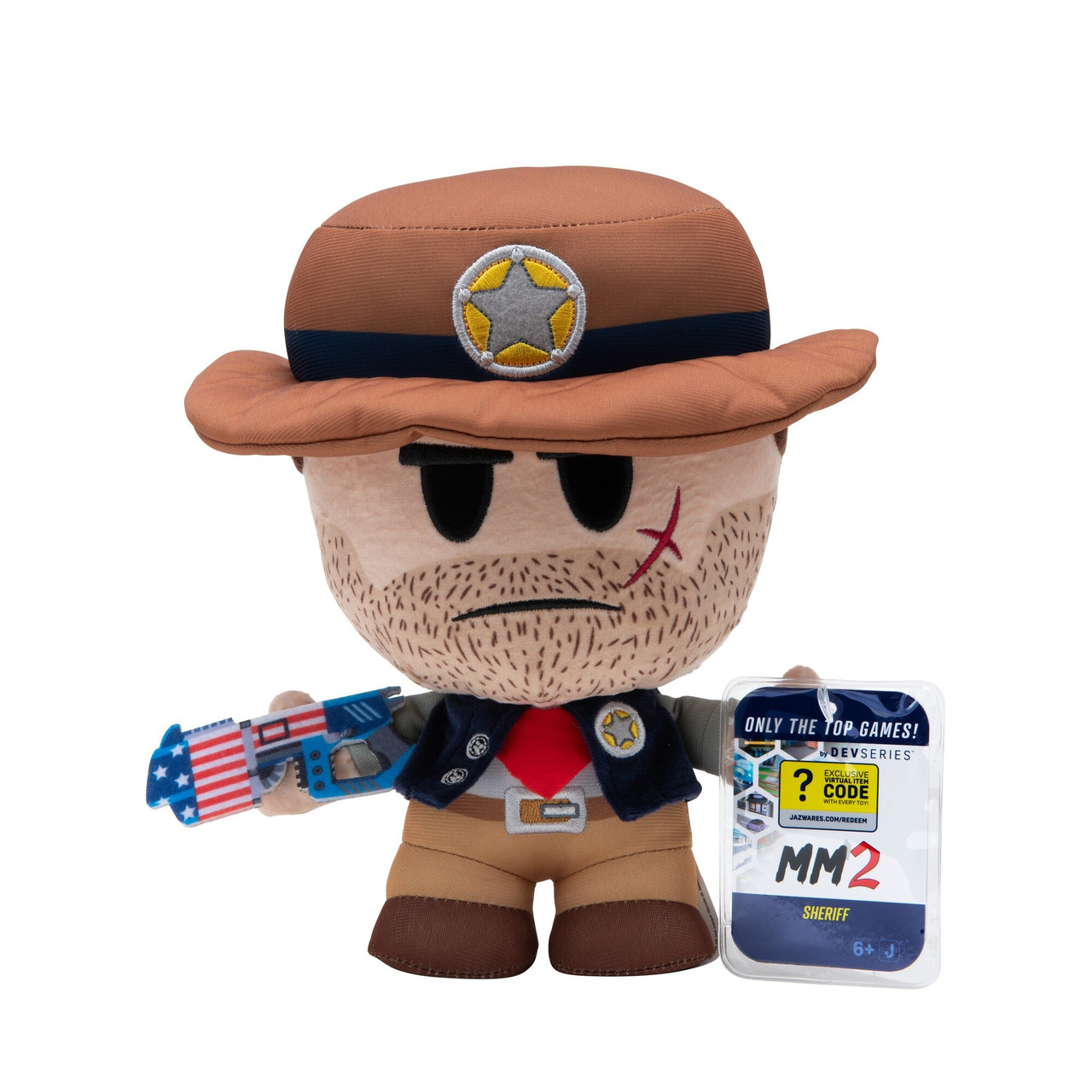 М'яка іграшка DevSeries Collector Plush Murder Mystery 2: Sheriff 20 см (CRS0010)