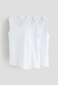 Майка дитяча біла H&M 110/116, 122/128, 134/140см