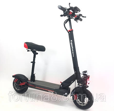 Електросамокат Kugoo Kirin M4 MAX PRO з сидінням. Задній привід 2000w 48v 21ah NEW 2025, фото 1