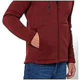 Чоловіча флісова толстовка Lafuma Cali Hoodie Гранат, S, для активного відпочинку, фото 2