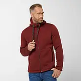 Чоловіча флісова толстовка Lafuma Cali Hoodie Гранат, S, для активного відпочинку, фото 4