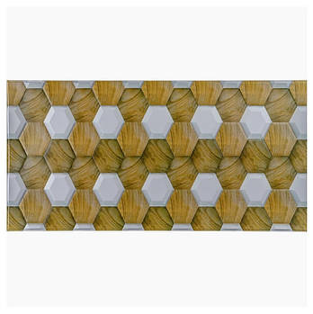 Декоративна настінна ПВХ панель для оздоблення стін 960*480* 4мм SW-00001790 водостійка для внутрішнього оздоблення