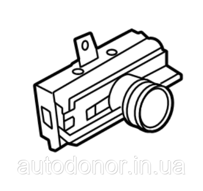 Блок керування магнітолою Nissan Ariya (22-) 25391-5MP1A, фото 1