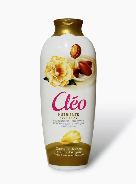 Гель для душу Cléo Золота камелія та арганове масло 750 мл, фото 1