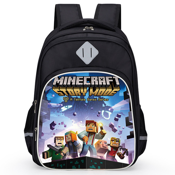 Рюкзак шкільний кріпер Майнкрафт (Minecraft) для хлопчика першокласника Портфель ранець Minecraft в школу для дітей 1-4 клас