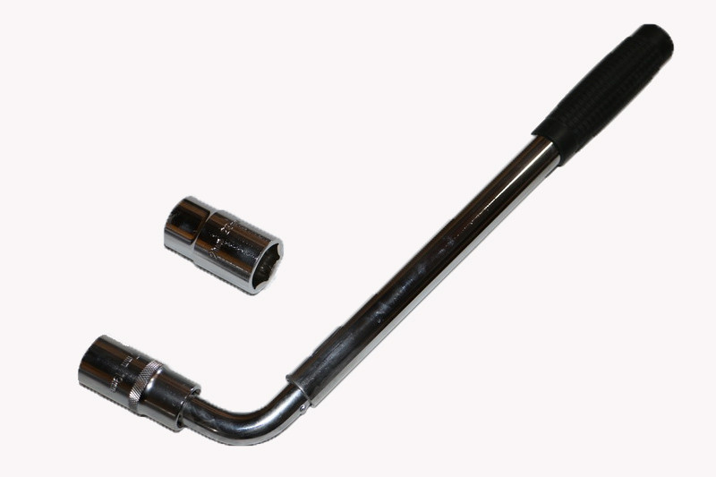 Ключ балонний телескоп 2 головки (17/19, 21/23) Польща, фото 1