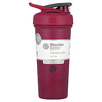Blender Bottle, Strada Sleek™, Insulated Stainless Steel, Raspberry, 25 oz (740 ml)