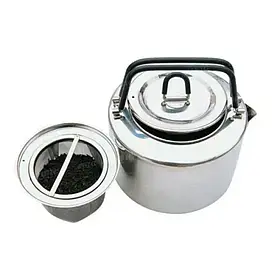 Чайник Tatonka Tea Pot 1.5L з нержавіючої сталі з сіточкою для чаю