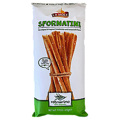 Грісіні з розмарином Ла Моле La Mole rozemary 125g 18шт/ящ (Код: 00-00017553)