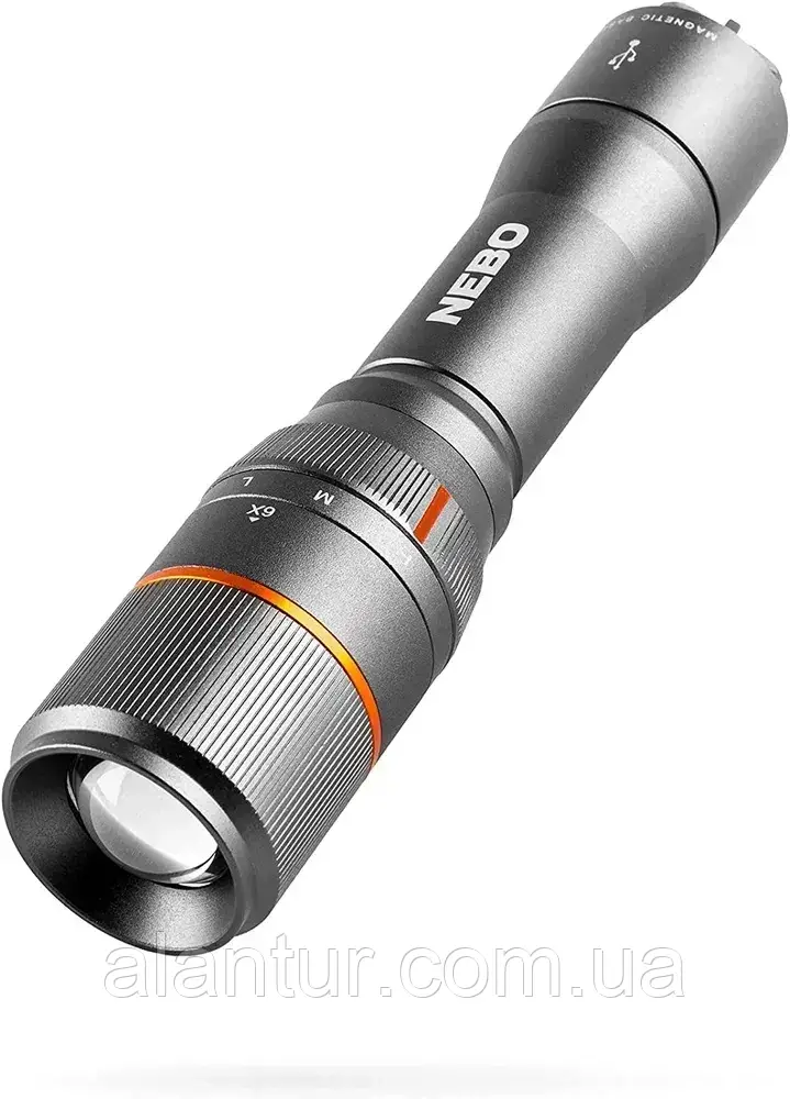 Ліхтар ручний Nebo Davinci 1000 люмен, акумуляторний, IP67, 4 режими освітлення, фото 1