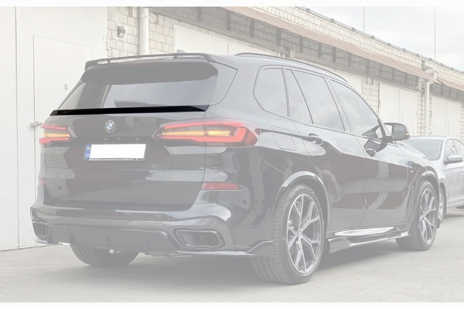 Нижній спойлер V2 (ABS) для бмв X5 G05 2019- рр