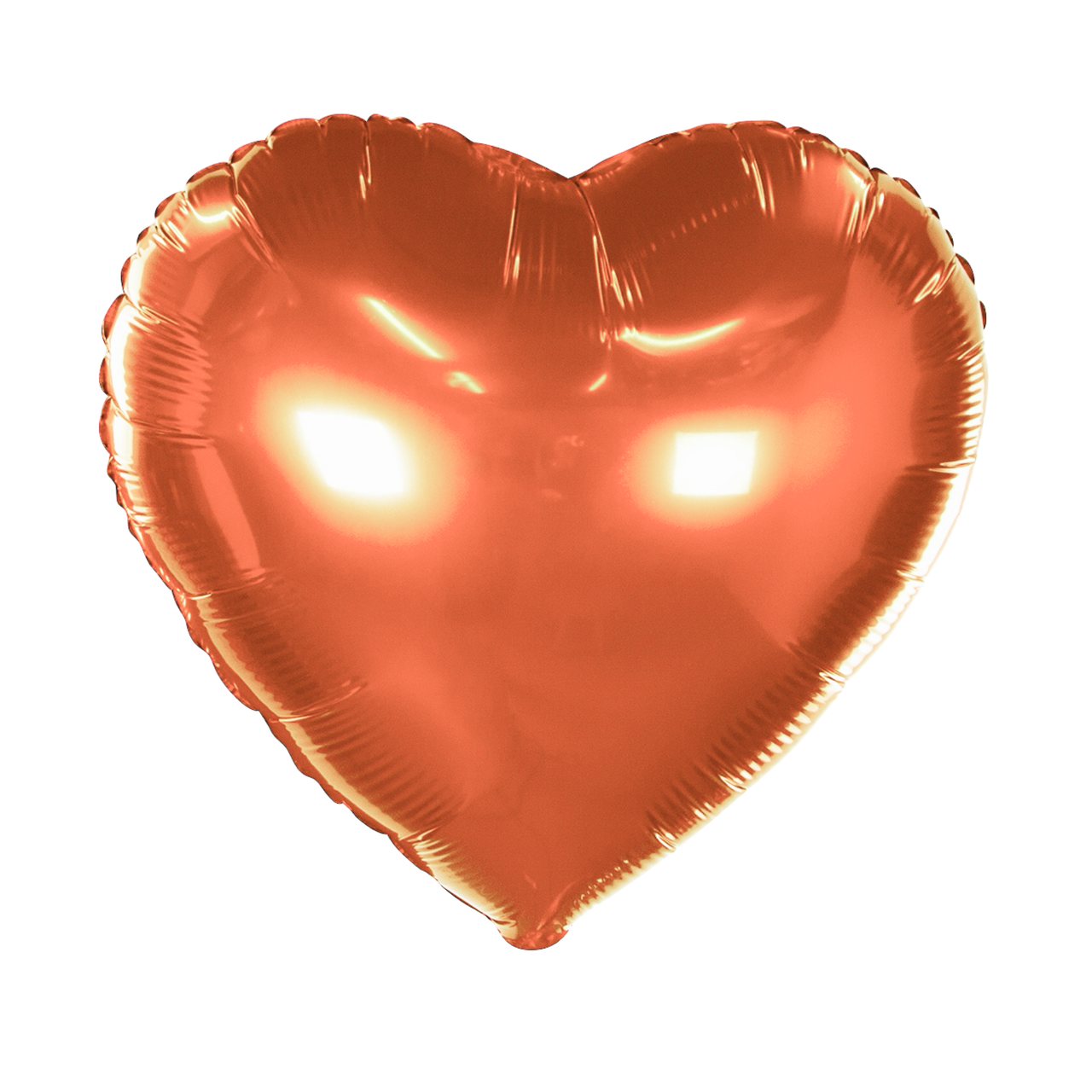 Серце 18" КИТАЙ-КТ 009 Металік помаранчеве