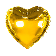 Серце 18" КИТАЙ-КТ 013 Металік золото