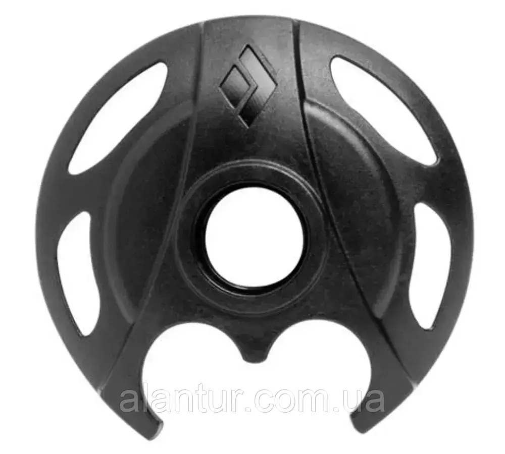 Кільця для трекінгових палиць Black Diamond Alpine Z-Pole Baskets, чорні, 2 шт., фото 1