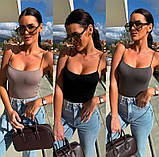 Жіноча майка мікродайвінг 42-44,46-48,50-52 чорний, беж, сірий, фото 4