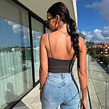 Жіноча майка мікродайвінг 42-44,46-48,50-52 чорний, беж, сірий, фото 9