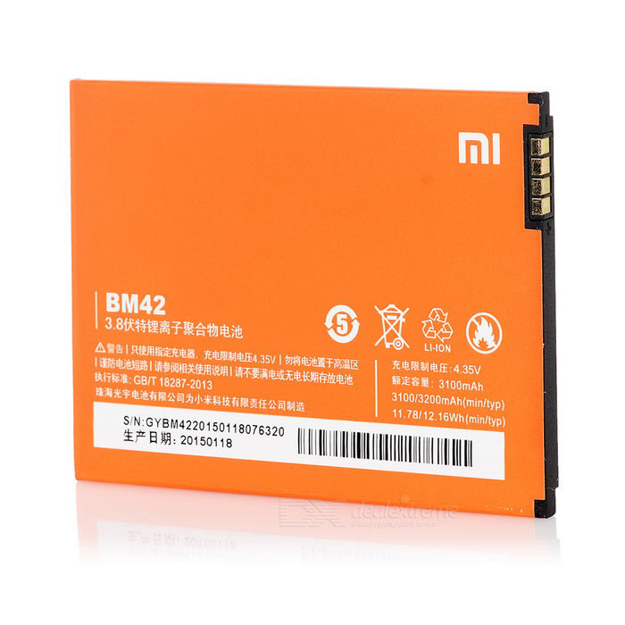 Акумулятор, батарея Xiaomi Redmi Note BM42 3200mAh АКБ  