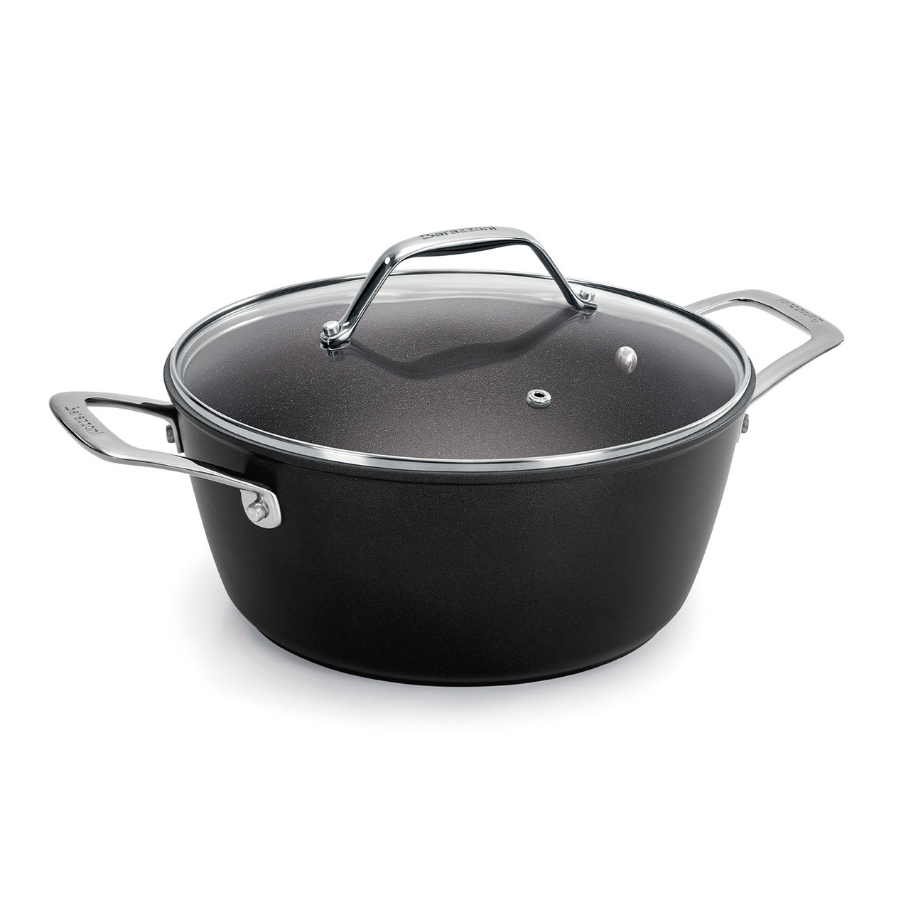 Каструля з кришкою BLACK TITAN 20 см, 2.4 л 85560202098 BARAZZONI