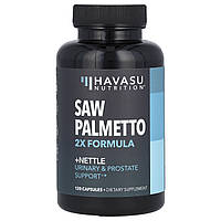 Havasu Nutrition, Saw Palmetto, 2x Formula, 120 капсул