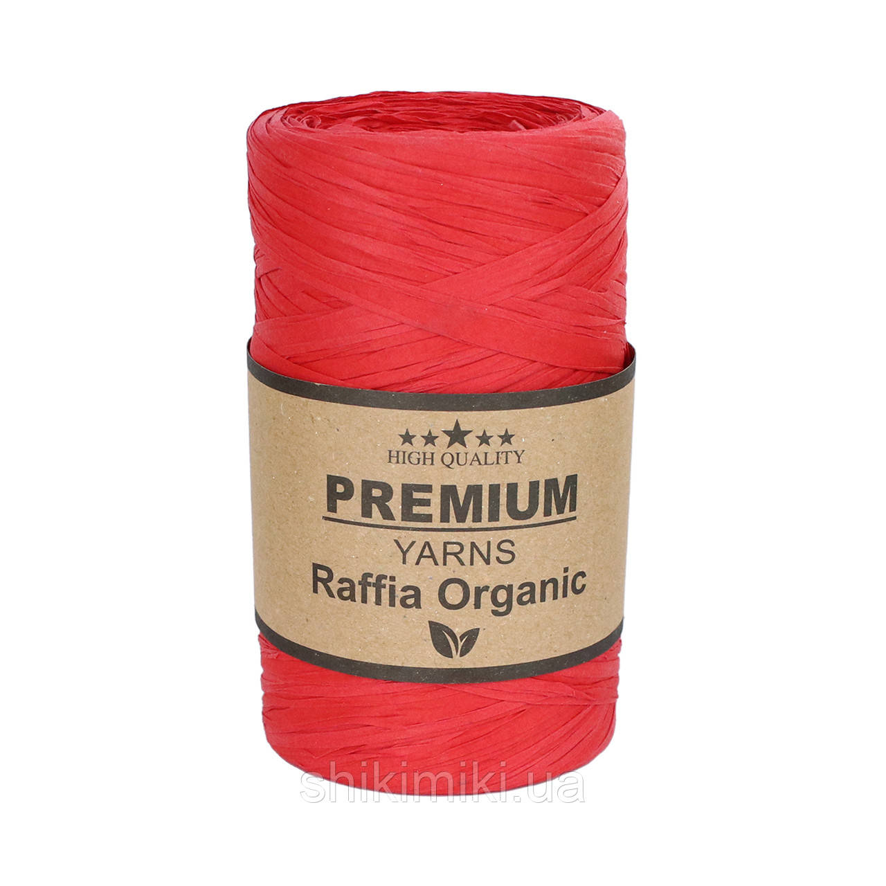 Рафія Organic Premium, колір алий, фото 1