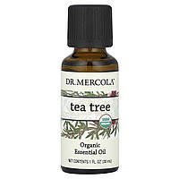 Dr. Mercola, органічна ефірна олія чайного дерева, 30 мл (1 рідк. унція)