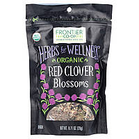 Frontier Natural Products, Органічні квітки червоної конюшини, 0,71 унції (20 г)