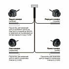 Камери кругового огляду для авто 4шт, Система огляду 360 ° для Android магнітол 1080P, фото 2