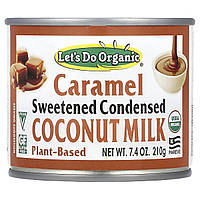 Edward & Sons, Let's Do Organic®, Sweetened Condensed Coconut Milk, Caramel , 7.4 oz (210 g)