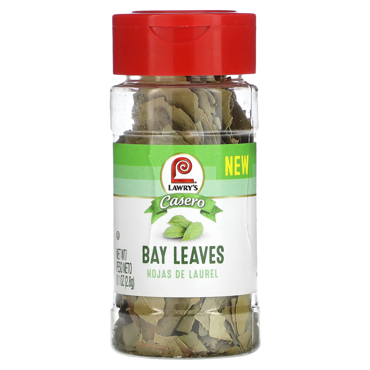 Lawry's, Casero, лавровий лист, 2,8 г (0,1 унції)