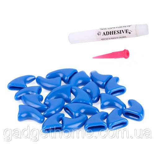 ТОП! Ковпачки для кігтів антицарапки накладні S 2.5-4 кг - (gHome), фото 1