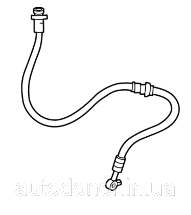Гальмівний шланг задній лівий Nissan Ariya (22-) 46211-5MP5A