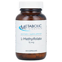 Metabolic Maintenance, L-метилфолат, 15 мг, 60 капсул