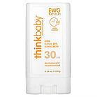 Think, Thinkbaby, мінеральний сонцезахисний засіб-стік для обличчя й тіла, SPF 30, 18,4 г