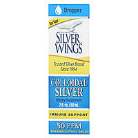 Natural Path Silver Wings, Колоїдне срібло, 50 част./млн, 60 мл (2 рідк. унції)