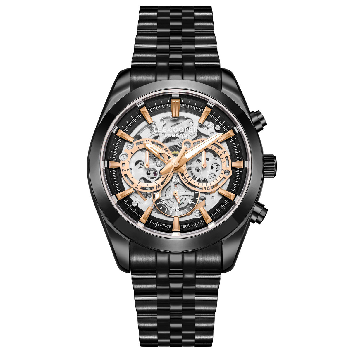 Чоловічий механічний годинник Lee Cooper DeLuxe Mechanical