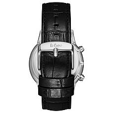 Чоловічі вологостійкі годинники Lee Cooper Leather Black, фото 3