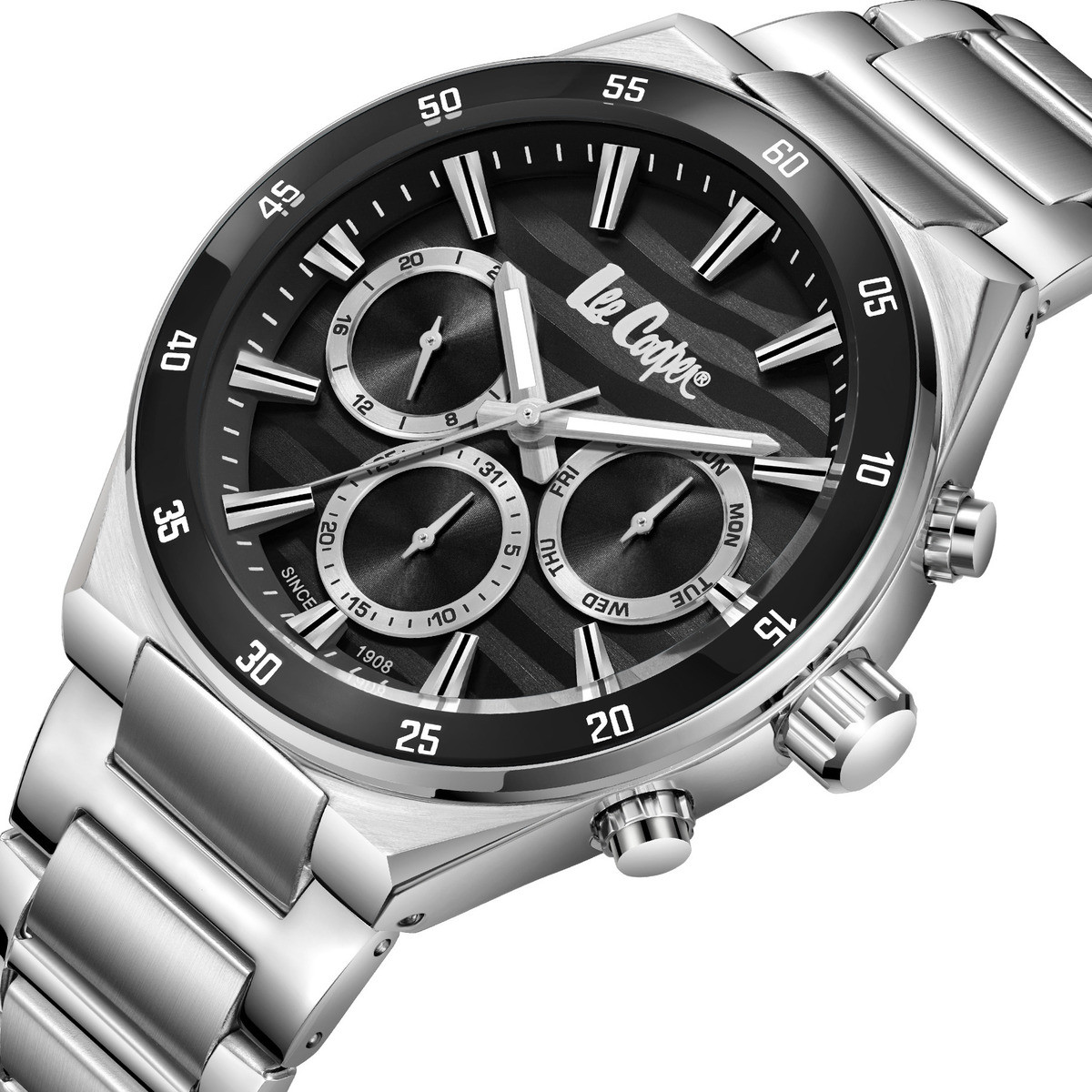 Чоловічій годинник Lee Cooper Hit Silver