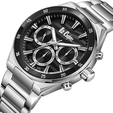 Чоловічій годинник Lee Cooper Hit Silver, фото 1
